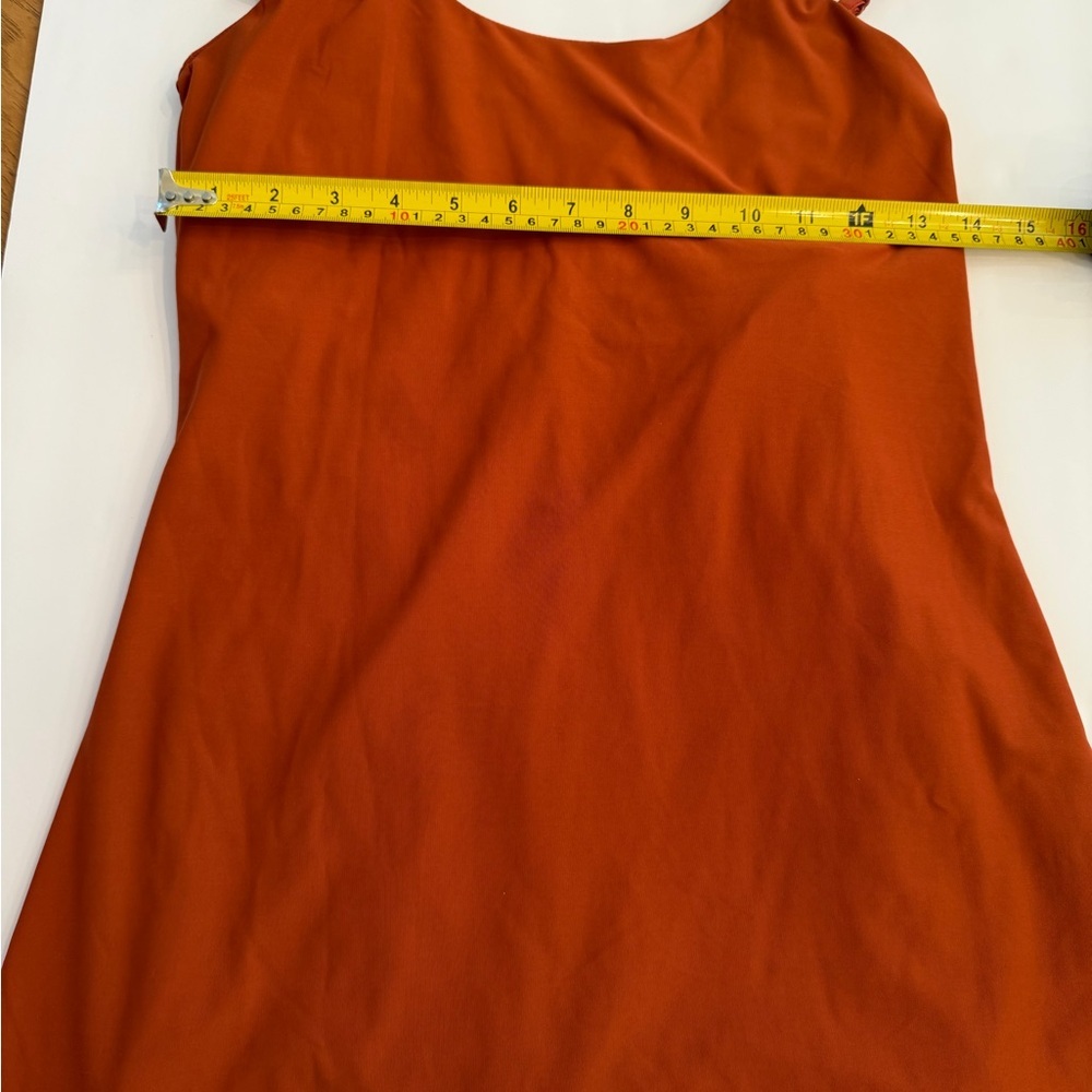 Women's Athletic Rust Orange Dress pickleball tennis workout - Picture 5 of 8